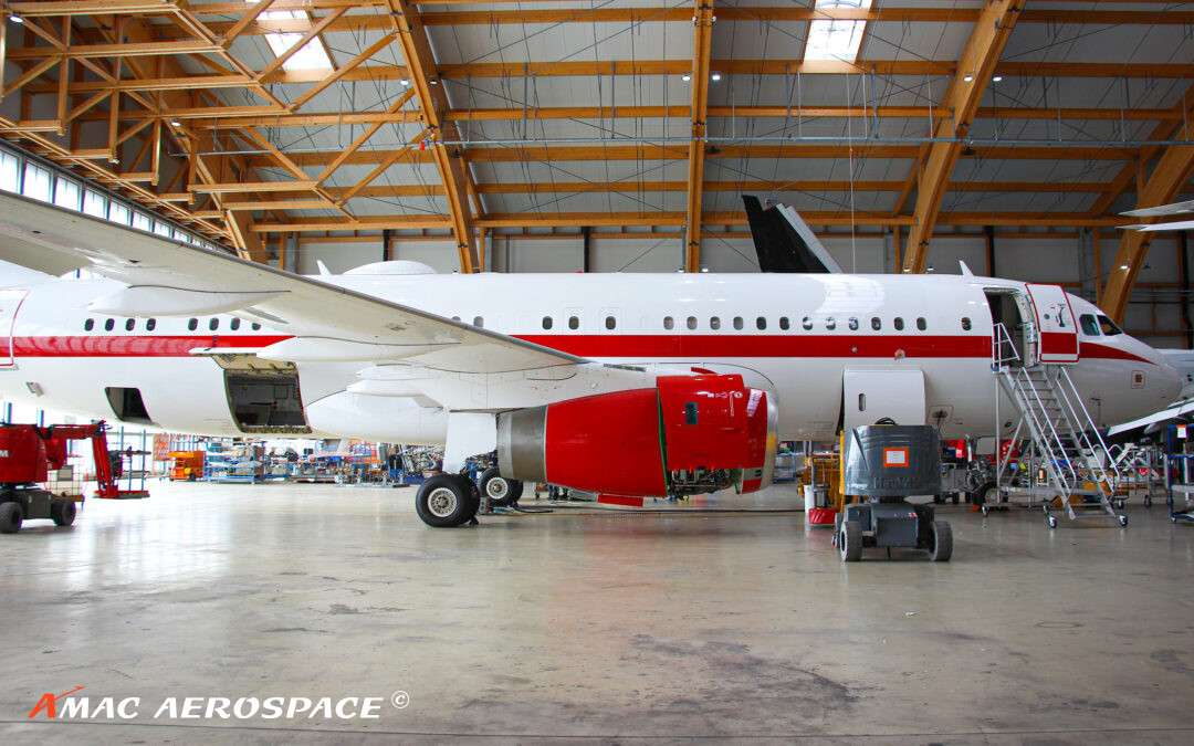 AMAC Aerospace: Maintenance and Cabin Interior Modifications on Airbus A320