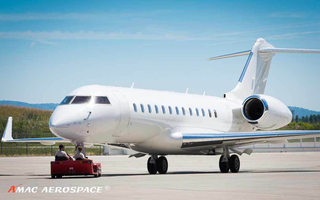 AMAC Aerospace Conducted AOG Support for Bombardier Global Express